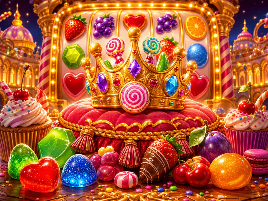 Arte colorido de King of Sweets